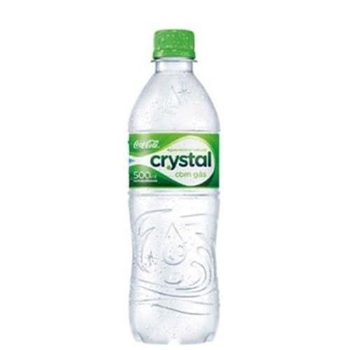 Água mineral com gás Crystal